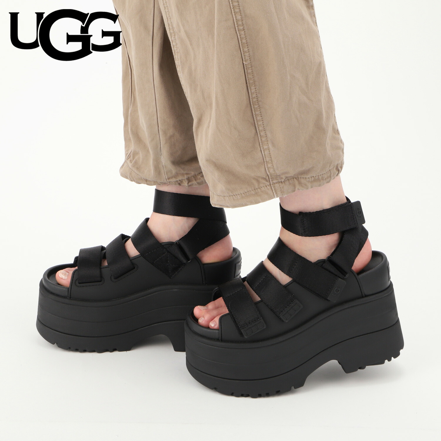 楽天市場】UGG W GOLDENRISE アグ サンダル ストラップサンダル
