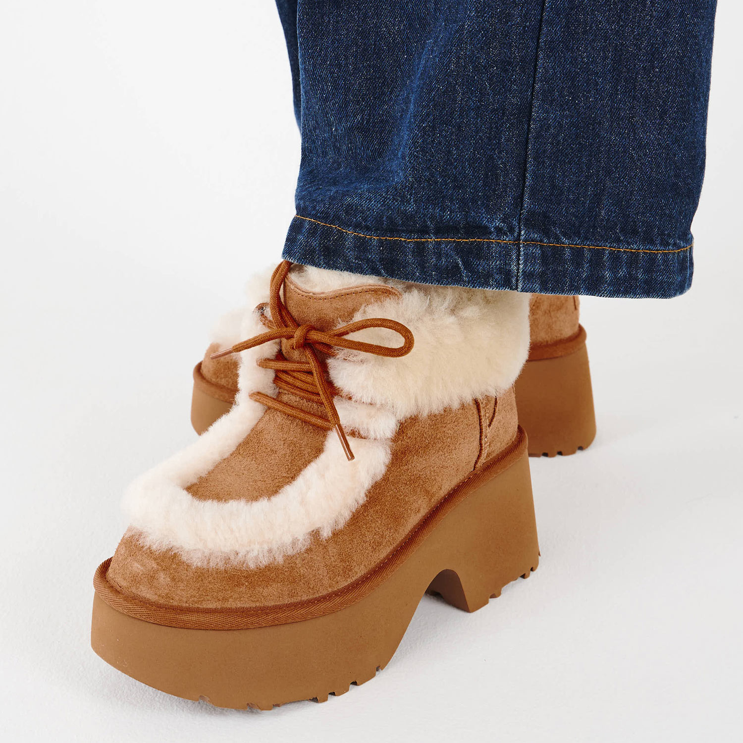 楽天市場】UGG ESMEE LACE UP アグ ブーツ ムートンブーツ エスミー