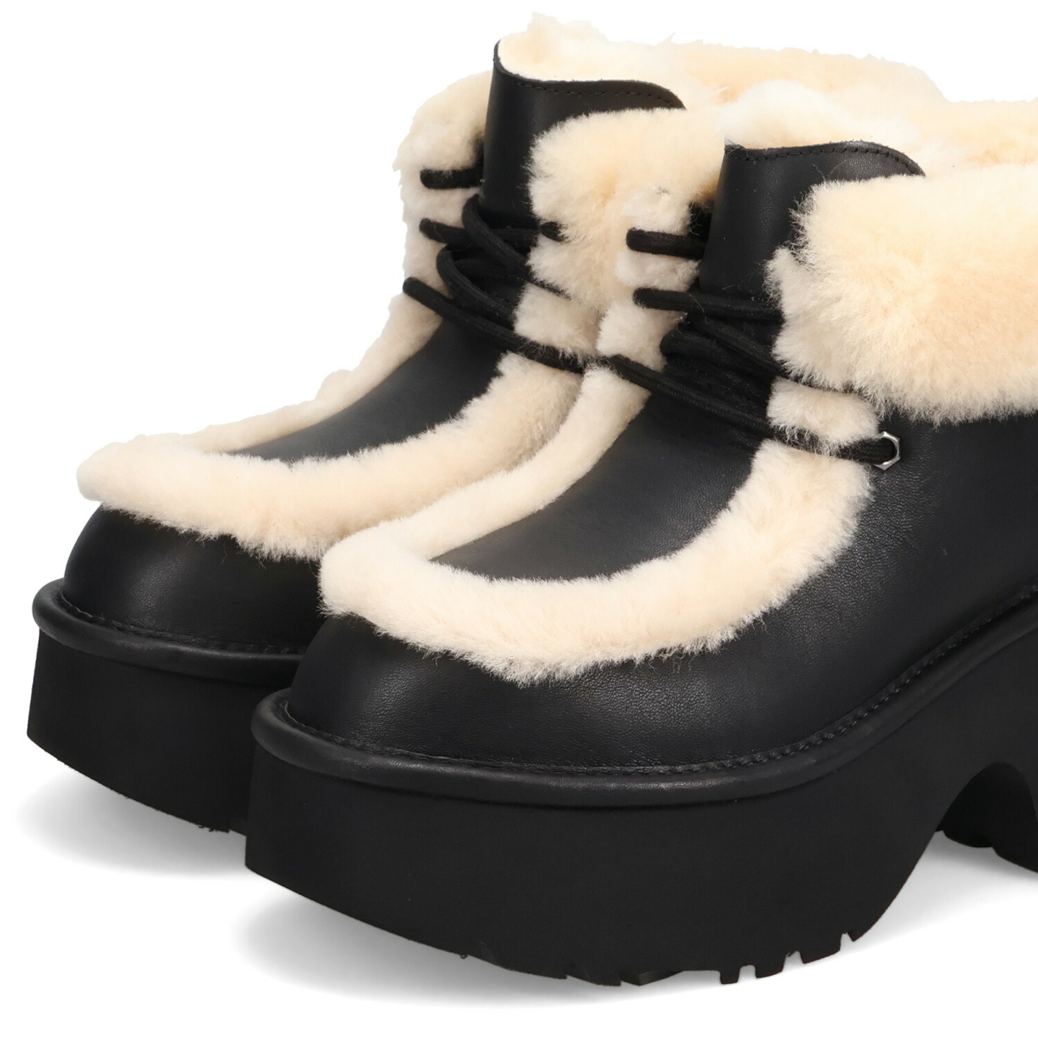 楽天市場】UGG ESMEE LEATHER LACE UP アグ ブーツ ムートンブーツ