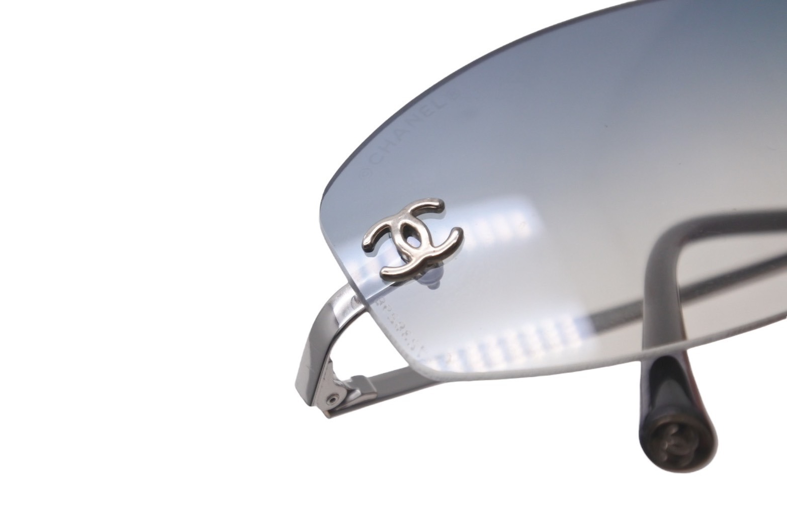 楽天市場】極美品 CHANEL シャネル リムレスサングラス ココマーク