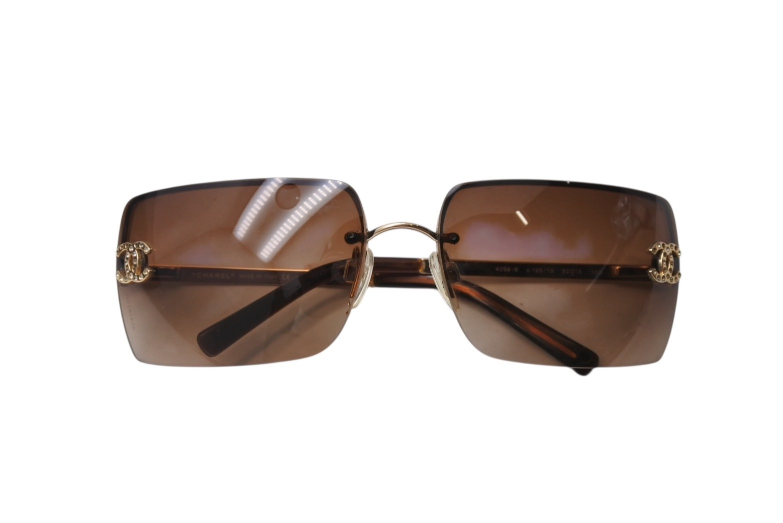 楽天市場】CHANEL シャネル リムレス サングラス 4092-B c.125/13