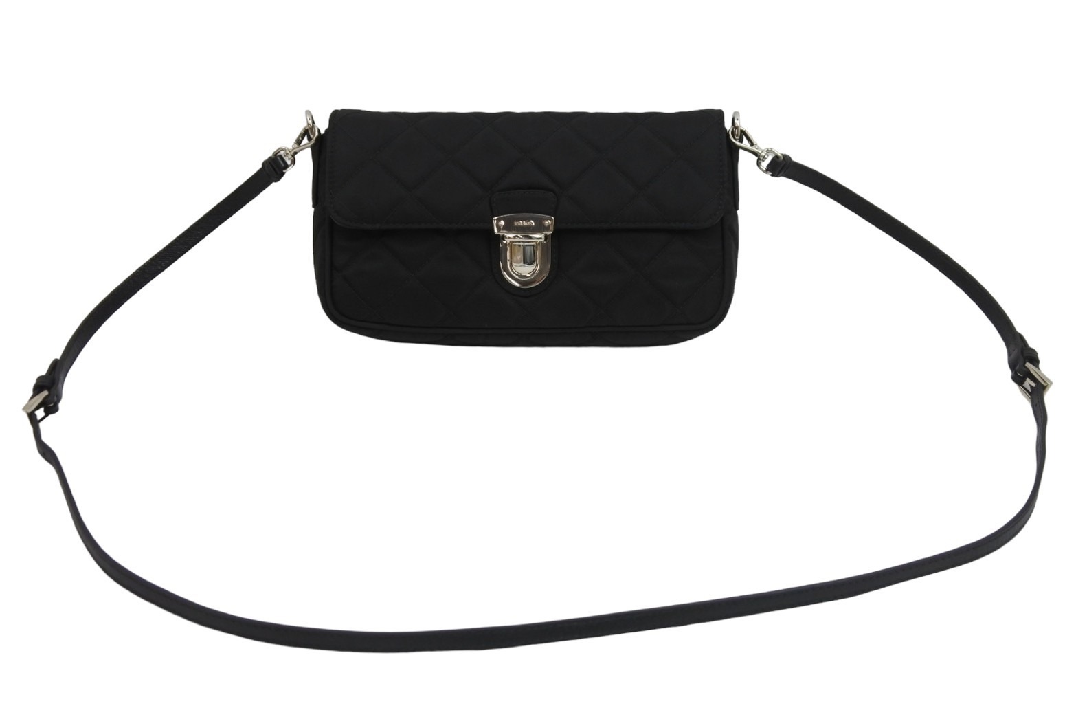 楽天市場】PRADA プラダ キルティング ショルダーバッグ 斜めがけ