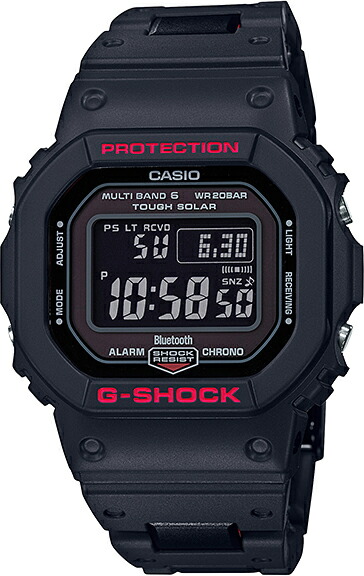 楽天市場】G-SHOCK Gショック GW-B5600HR-1JF 5600 Bluetooth