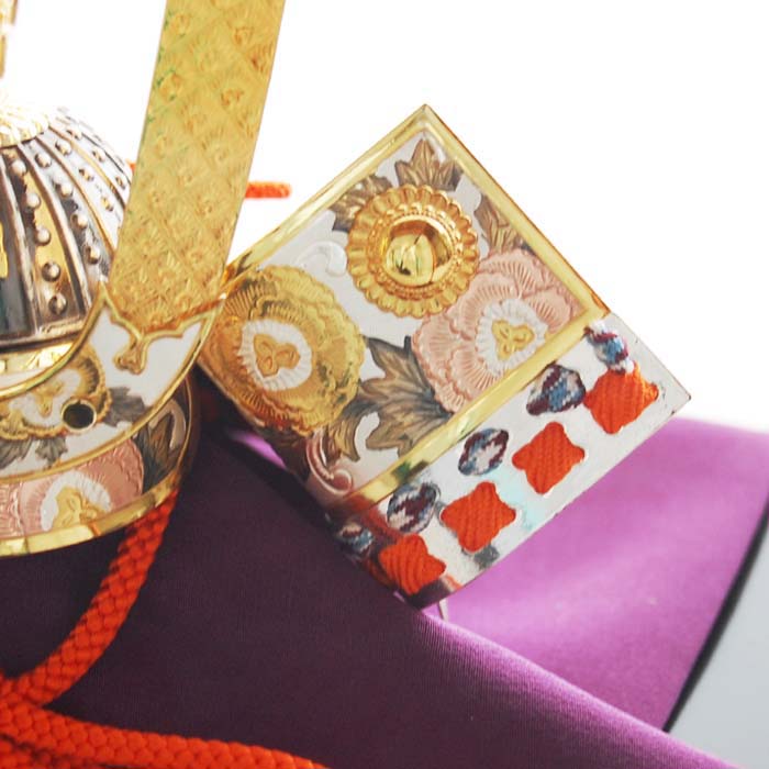 楽天市場】純銀 兜 2号(龍付) 五月人形 銀細工 関工芸 武比古