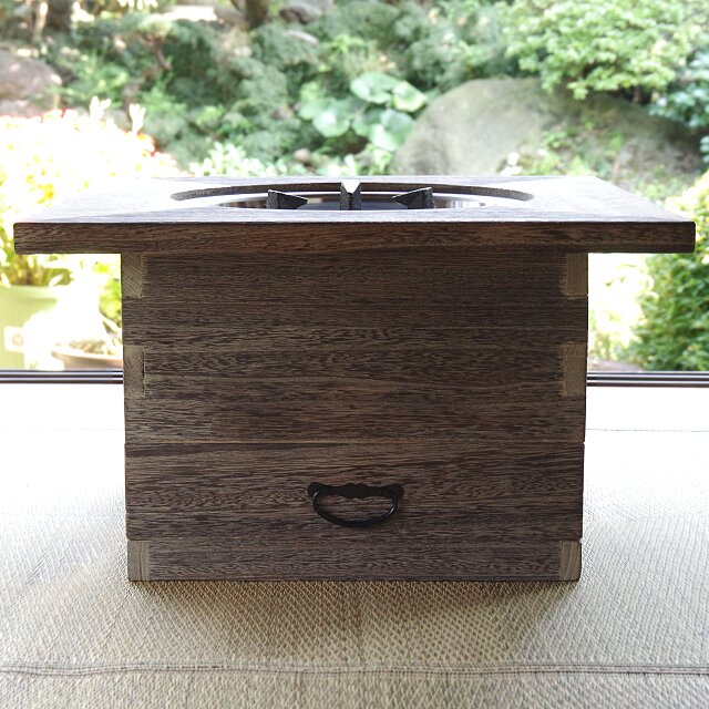 楽天市場】職人の手作り火鉢 日本製 桐の角火鉢 ＜火鉢単品＞ 全国送料