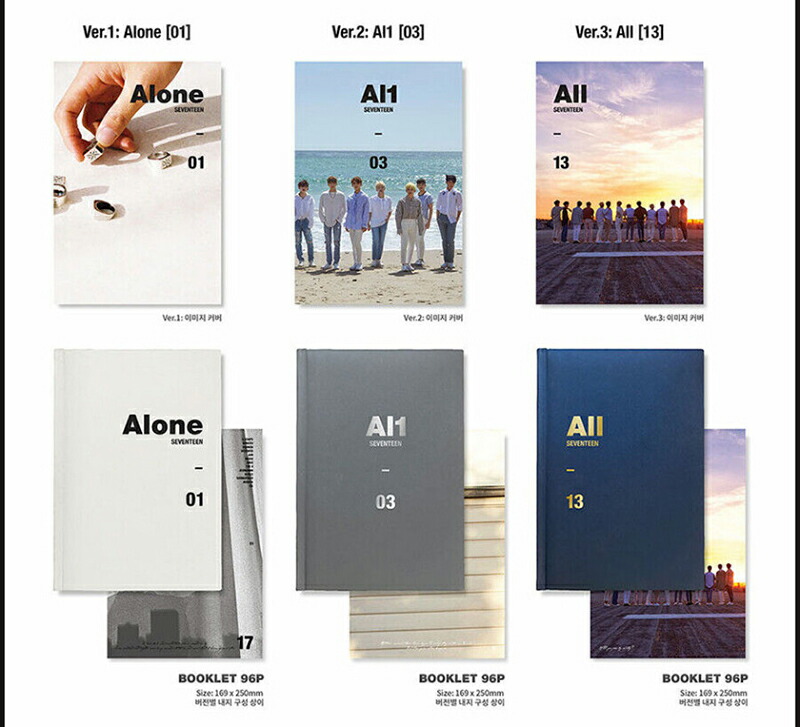 楽天市場】Seventeen セブンティーン AL1 / 4th Mini Album ☆3種選択