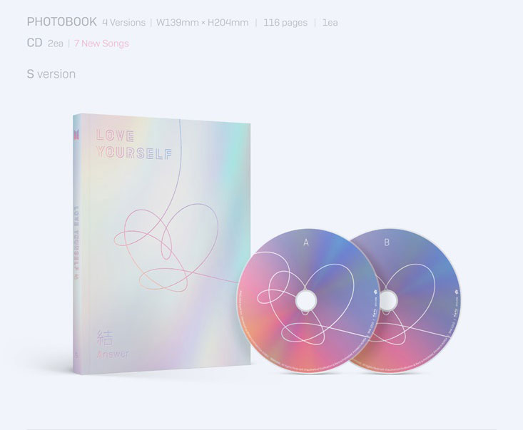 楽天市場】BTS 防弾少年団 LOVE YOURSELF 結 'Answer' リパッケージ