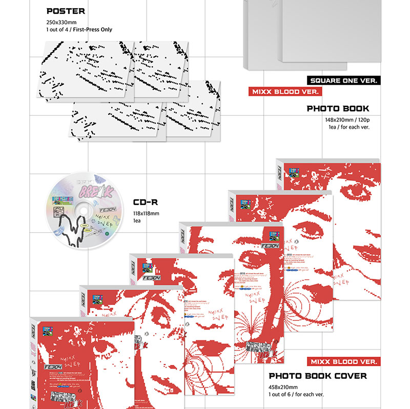 楽天市場】NMIXX Fe3O4: BREAK / 2ND EP ALBUM 一般盤 2種中選択