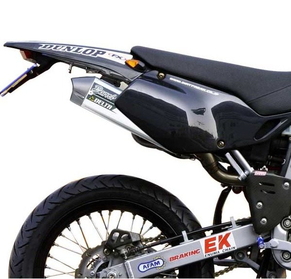 楽天市場】DELTA デルタ バレル4サイレンサー 250SB KLX250 D