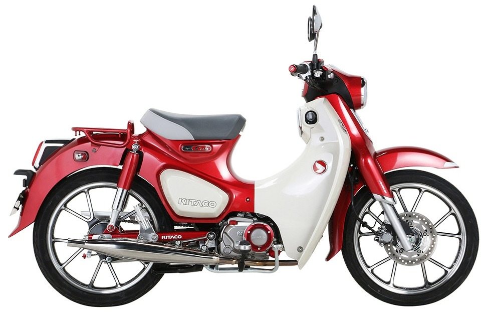 楽天市場】KITACO キタコ クラシックダウンマフラー スーパーカブC125