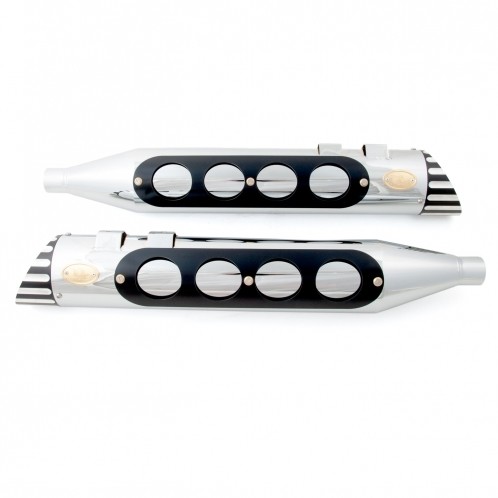 Ken's Factoryハーレー用バンキッシュ スリップオンマフラー6-101