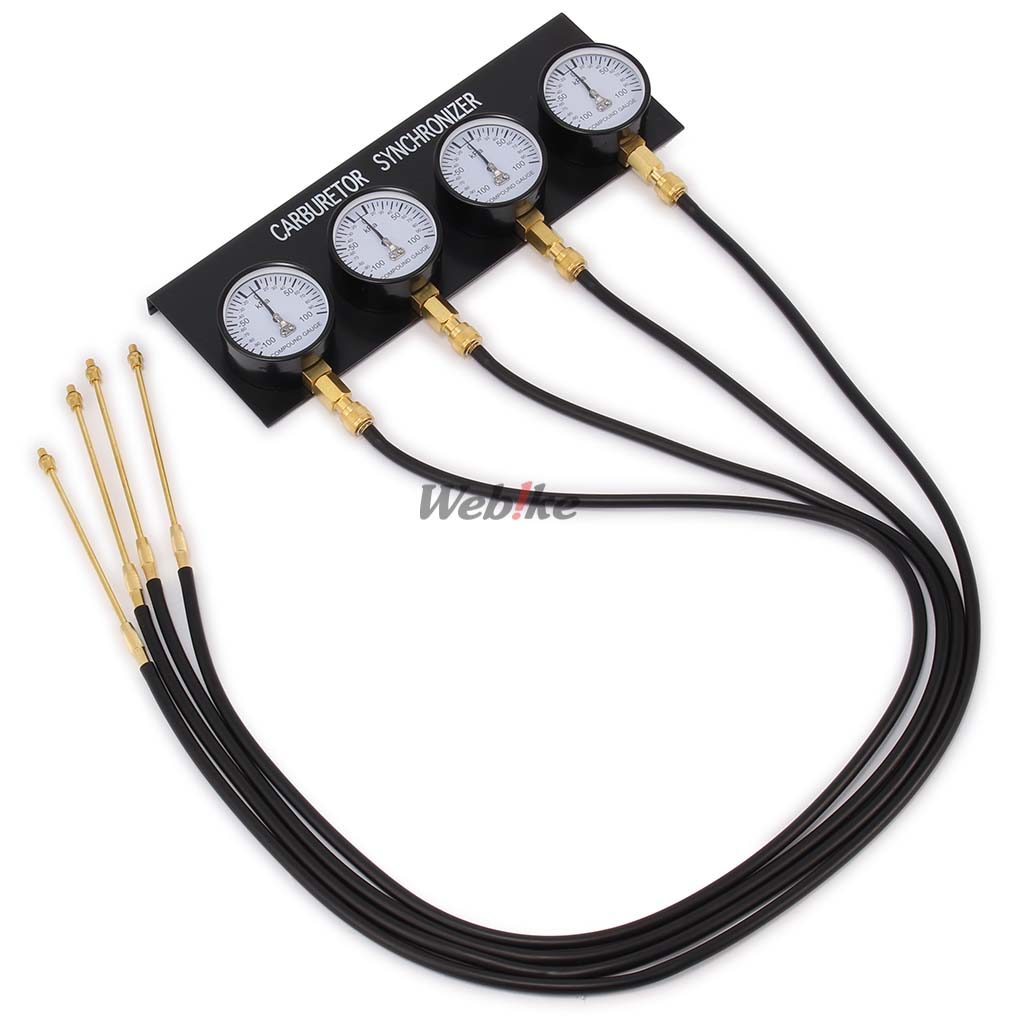 楽天市場】DAYTONA デイトナ 4連バキュームゲージ バキュームゲージ