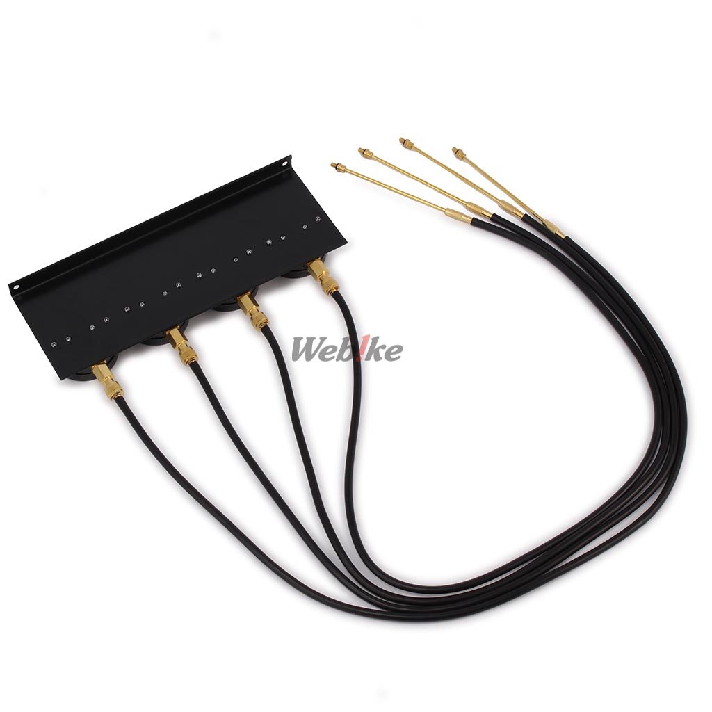 楽天市場】DAYTONA デイトナ 4連バキュームゲージ バキュームゲージ