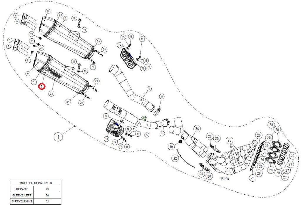 楽天市場】AKRAPOVIC アクラポビッチ 【リペアパーツ】M-HZAA00302T
