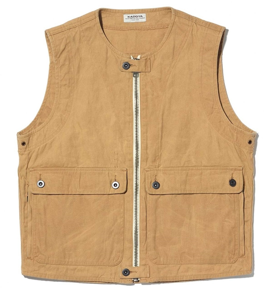 楽天市場】KADOYA カドヤ RIDERS WORK VEST デニムベスト ベスト