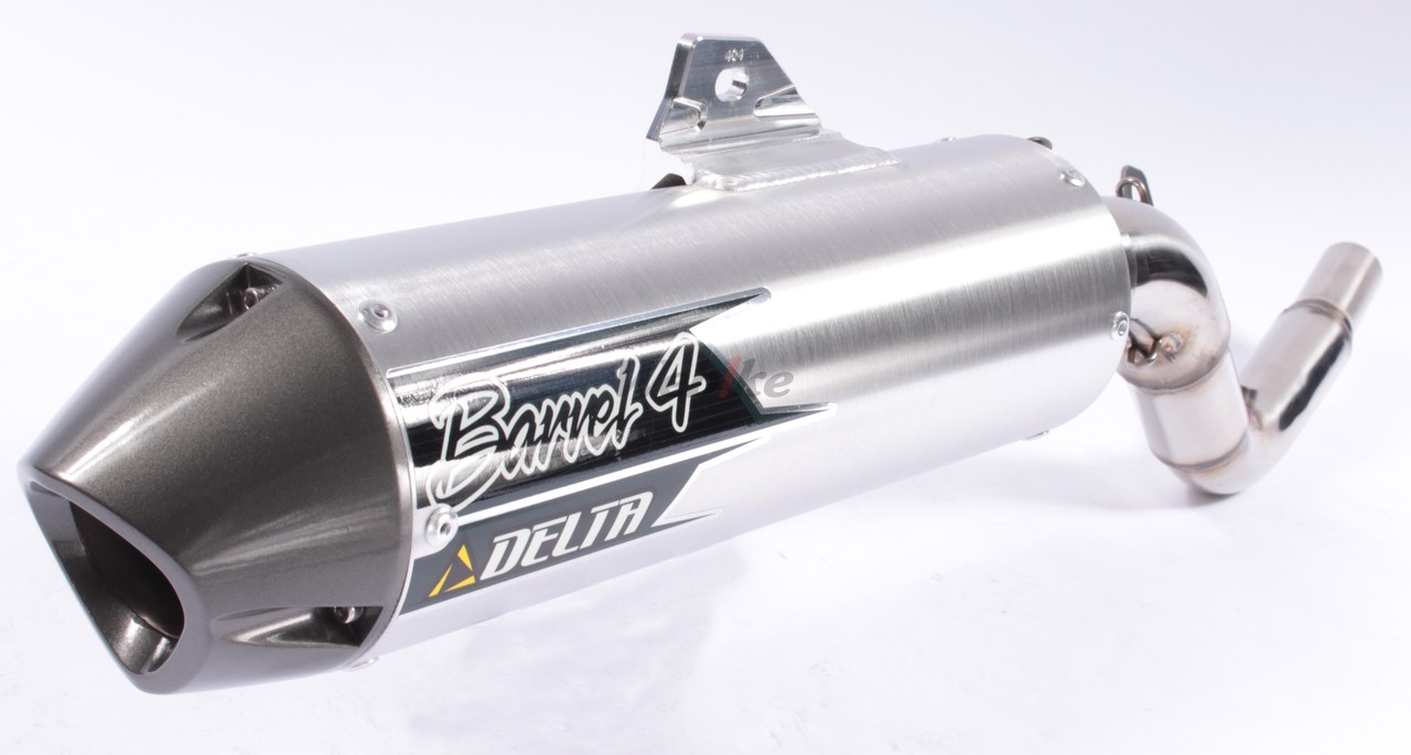 楽天市場】DELTA デルタ バレル4サイレンサー DトラッカーX KLX250