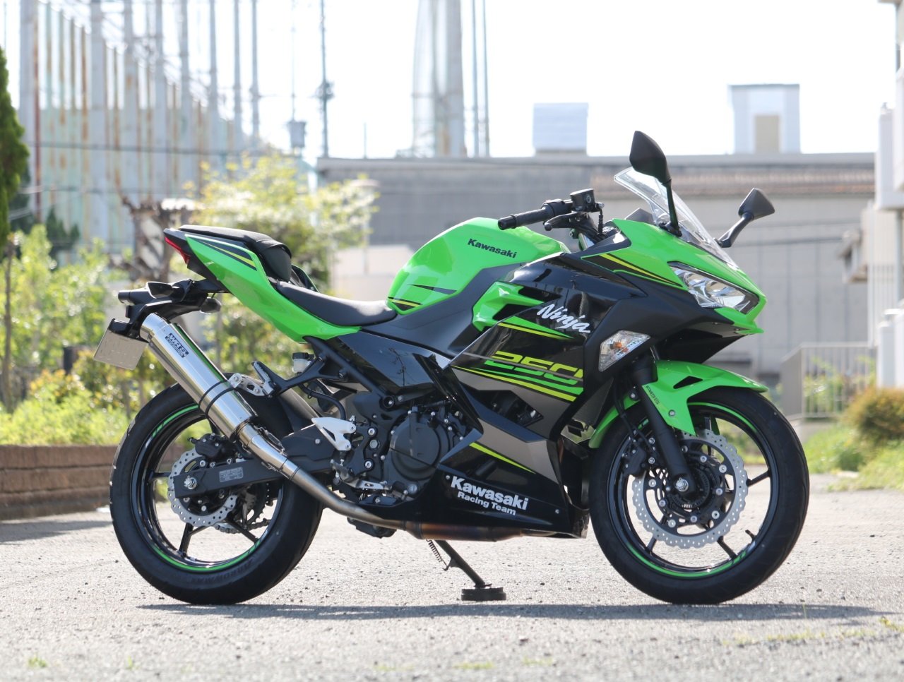 楽天市場】WR'S ダブルアールズ ラウンドタイプ スリップオンマフラー