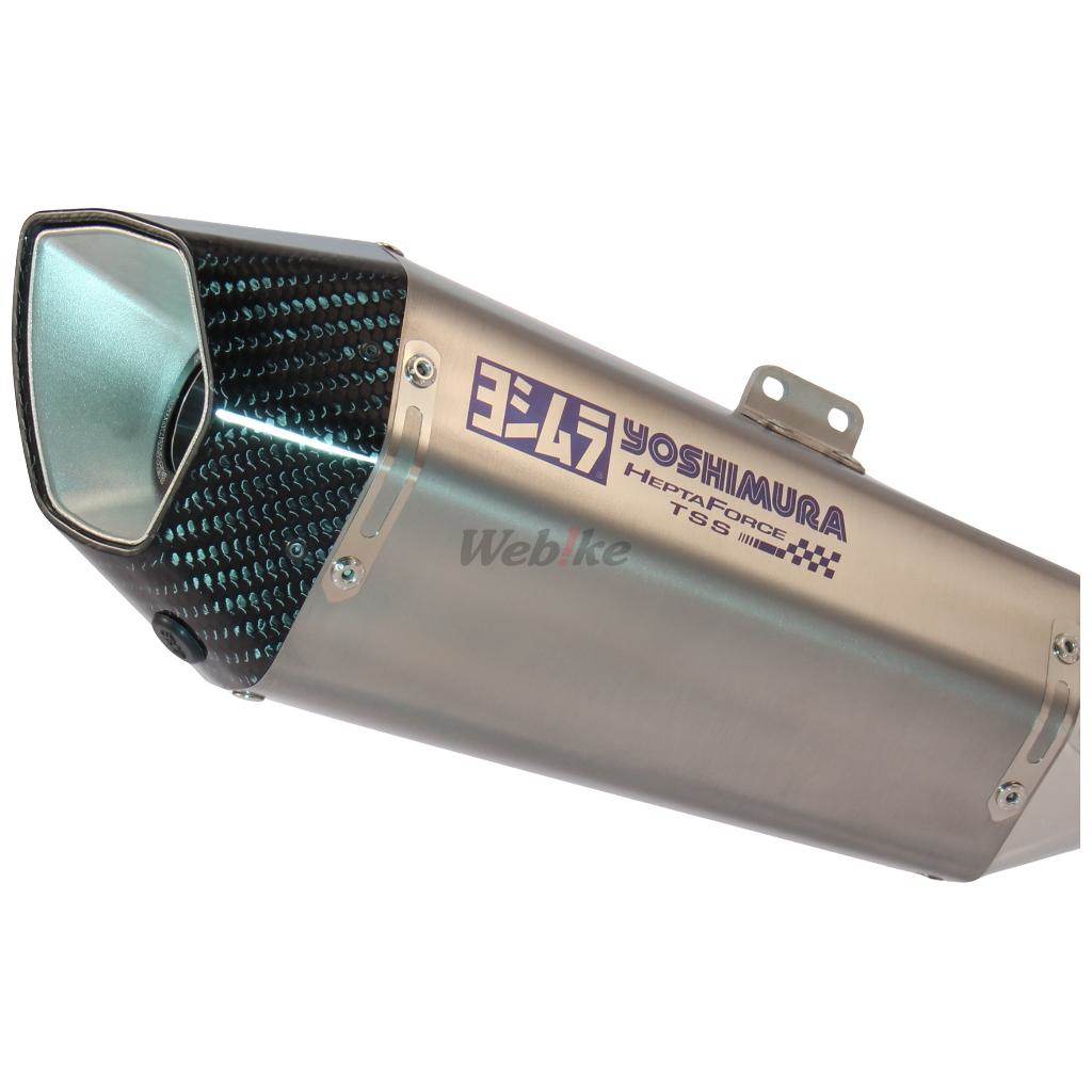 翡*翠様 ヨシムラ HEPTA FORCE TSS マフラー HEPTA FORCE TSS