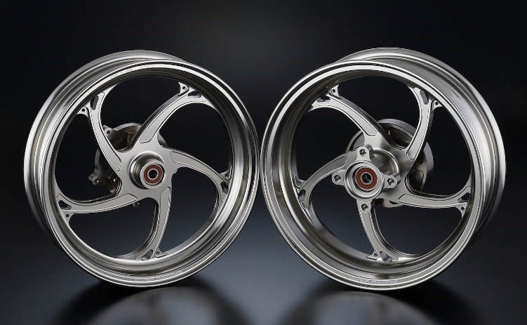 楽天市場】OVER オーヴァー GP-V ホイールセット Z125-PRO KAWASAKI