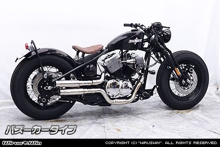 楽天市場】WirusWin ウイルズウィン スリップオンマフラー THUNDER250