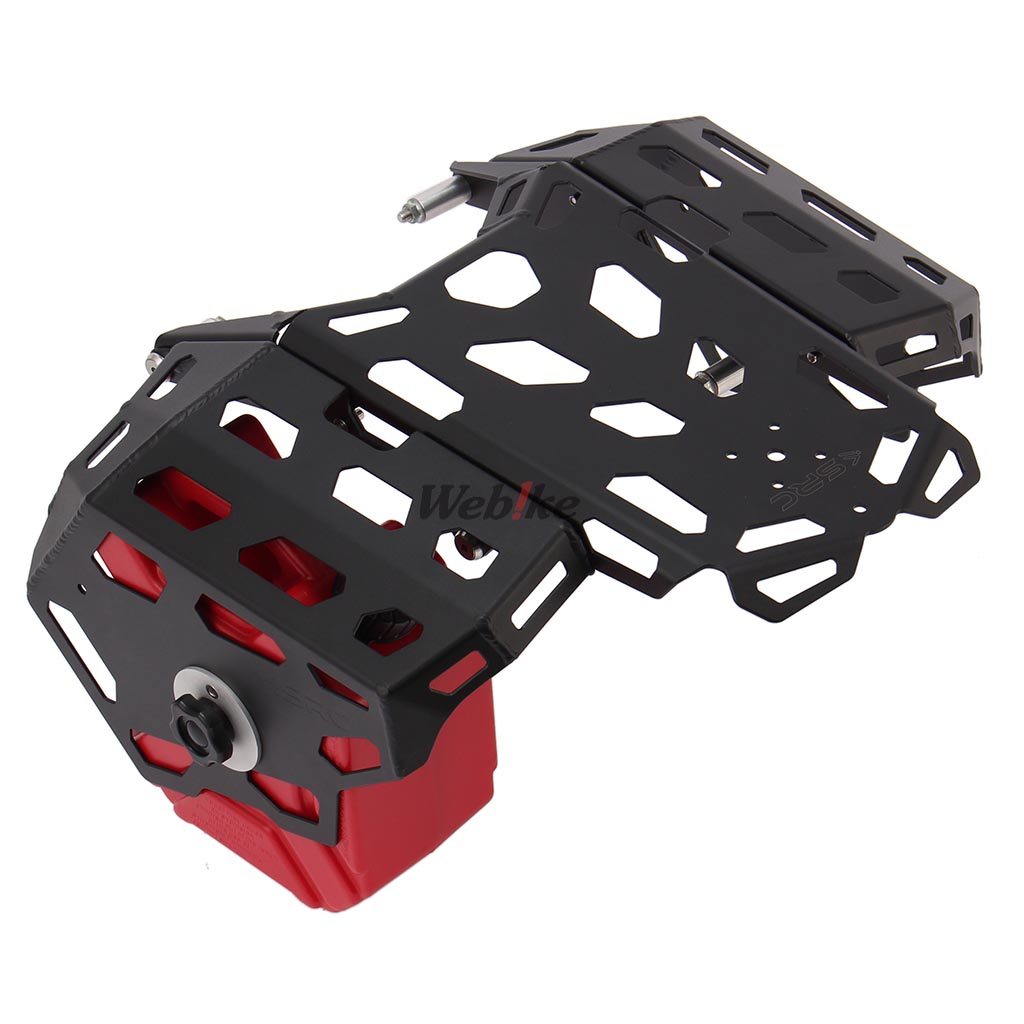 楽天市場】SRC エスアールシー リアキャリアオイルタンクセット