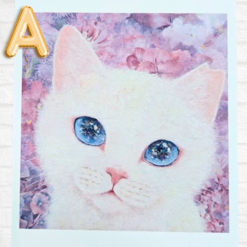 楽天市場】猫作家 福嶋 吾然有(フクシマアサリ)さん ねこの絵柄の