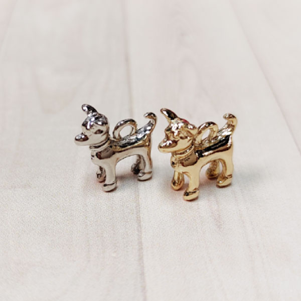 楽天市場】チワワ チャーム シルバー 犬 イヌ いぬ パーツ : Weekend Charm