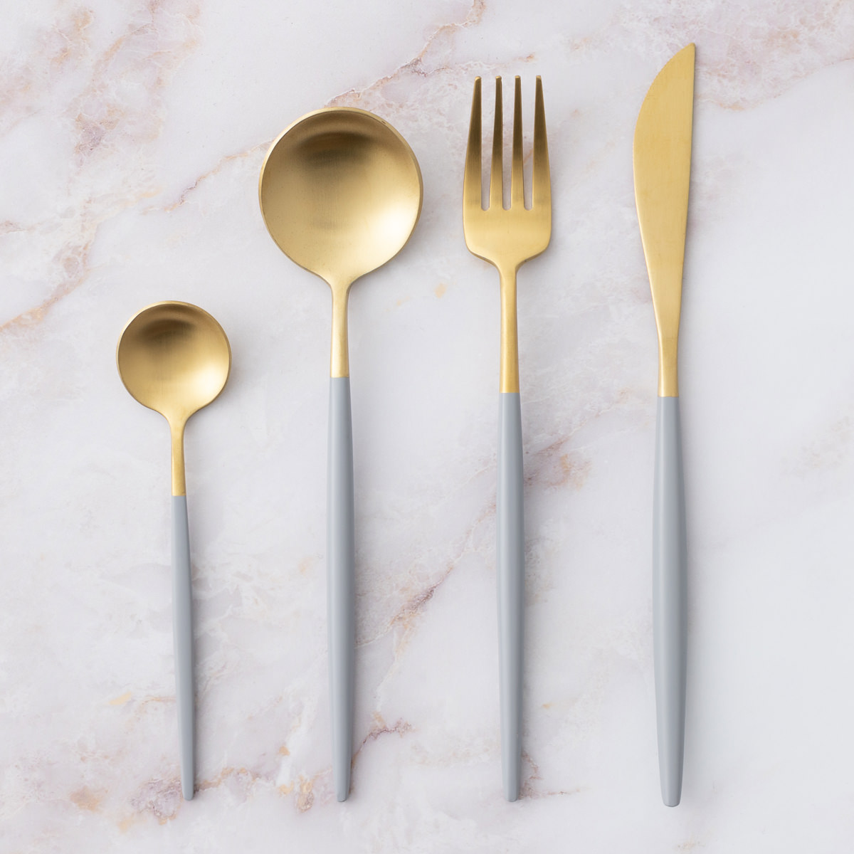 楽天市場】カトラリーセット 4点 ギフト箱入り 18-10 最高級ステンレス