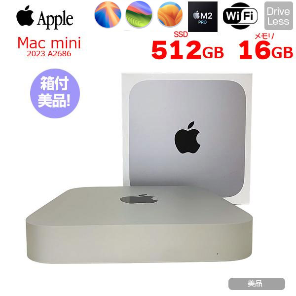 Macデスクトップ Mac mini M2 Pro 32GB 2TB Macmini Macデスクトップ