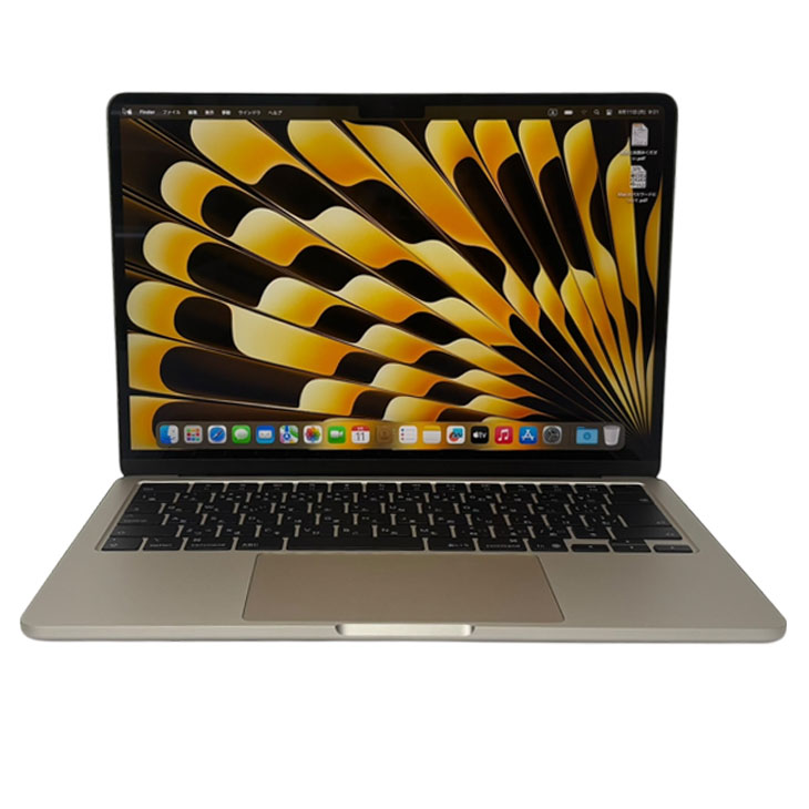 楽天市場】【中古】Apple MacBook Air 13.6inch MW0Y3J/A A3240 2025