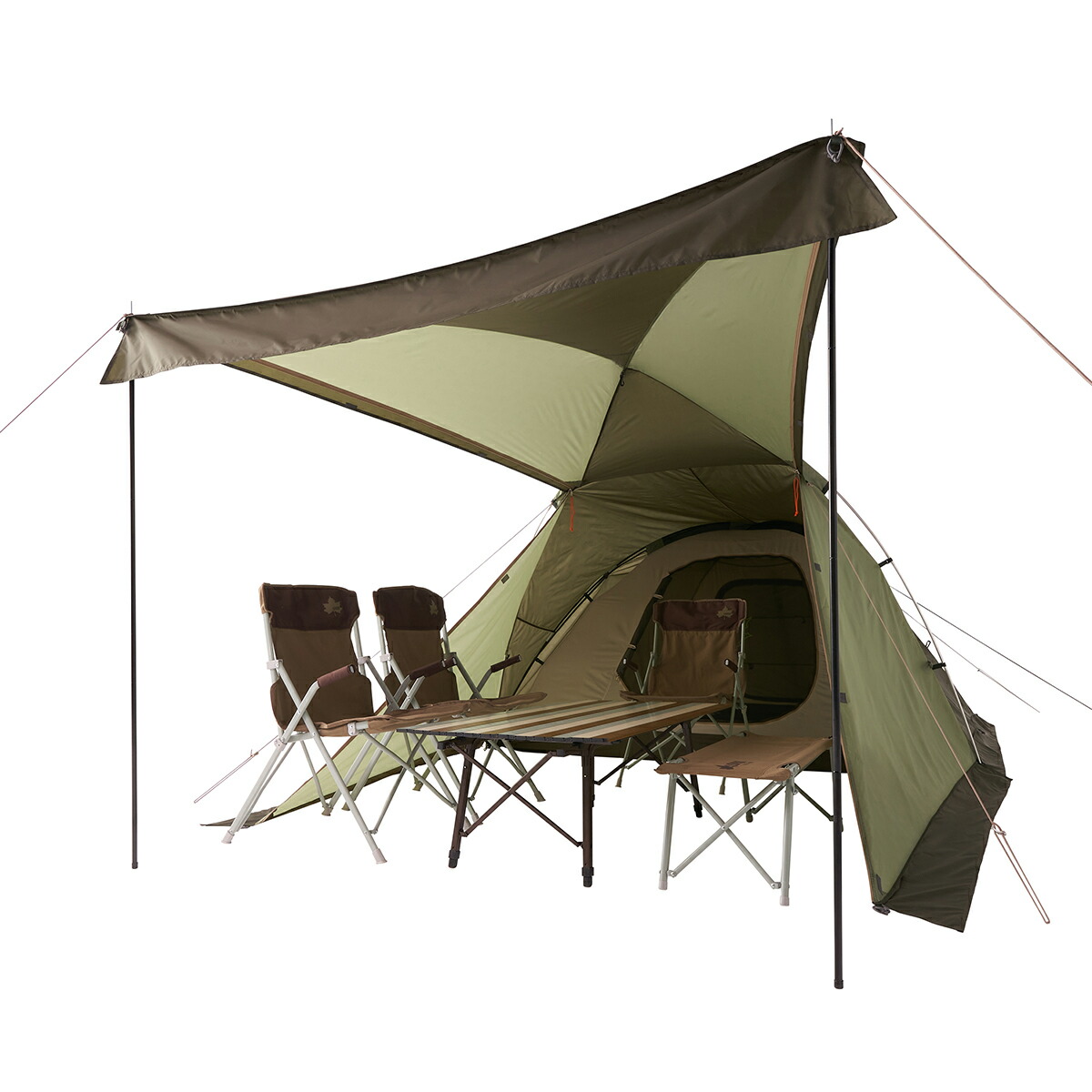 楽天市場】ロゴス テント logos 2ルームテント キャンプ テントマット