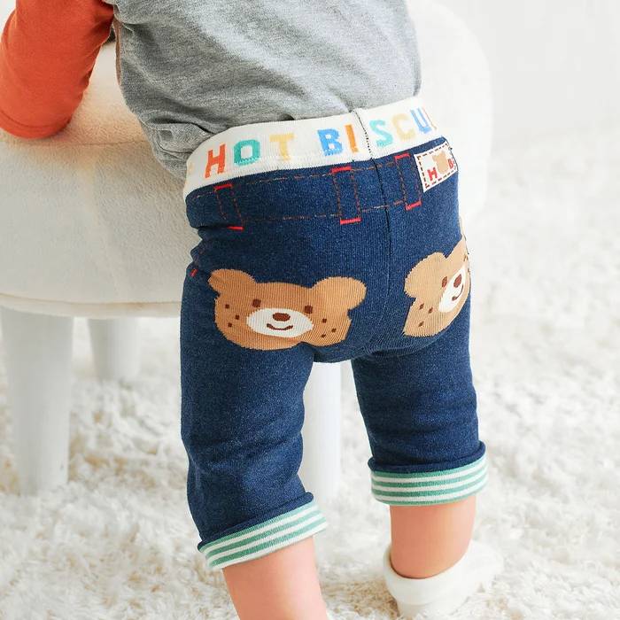 楽天市場】ミキハウス ホットビスケッツ パンツ レギンス 顔ドンベビー