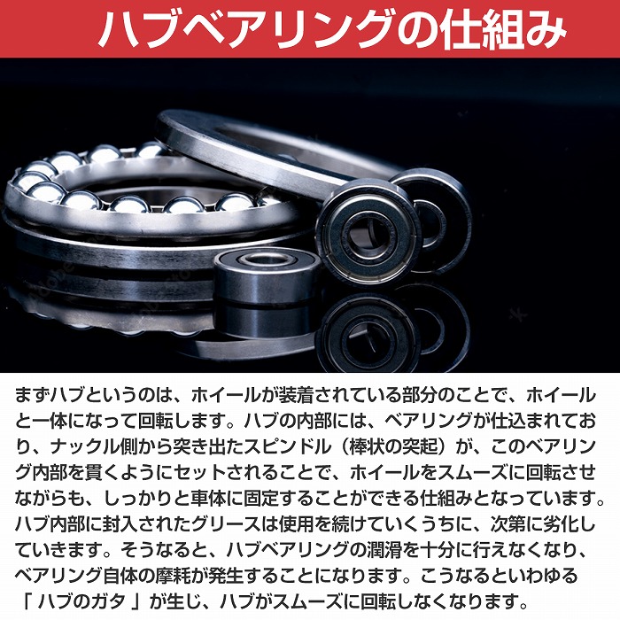 楽天市場】【2個セット】 フロント ハブベアリング ホンダ ライフ JB1