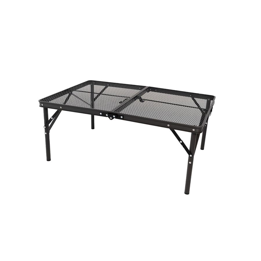 楽天市場】クオルツ メッシュトップテーブル 9060 ダークブラウン