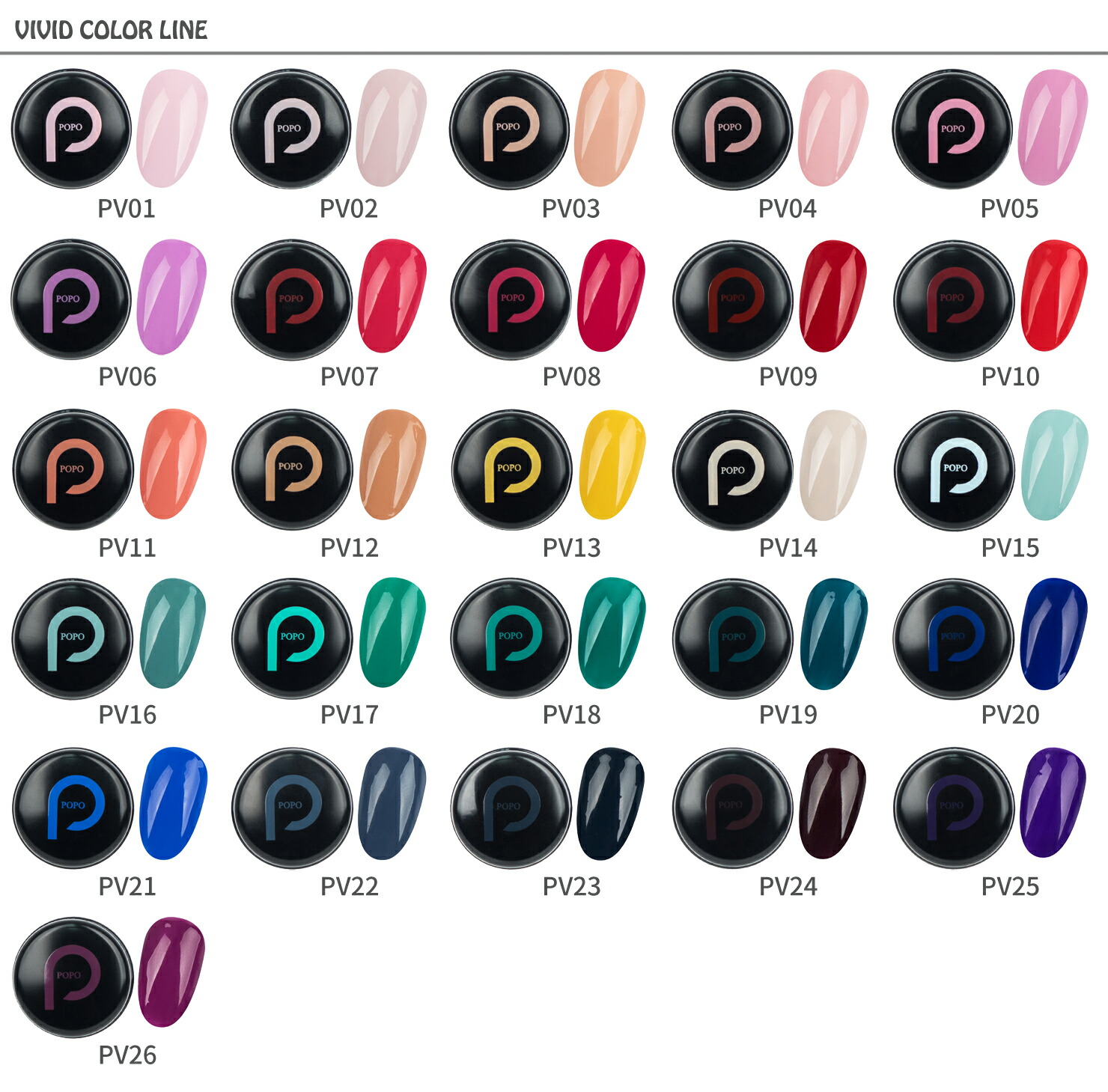 楽天市場】おしゃれなビビット韓国カラージェル ハイテクスチャー