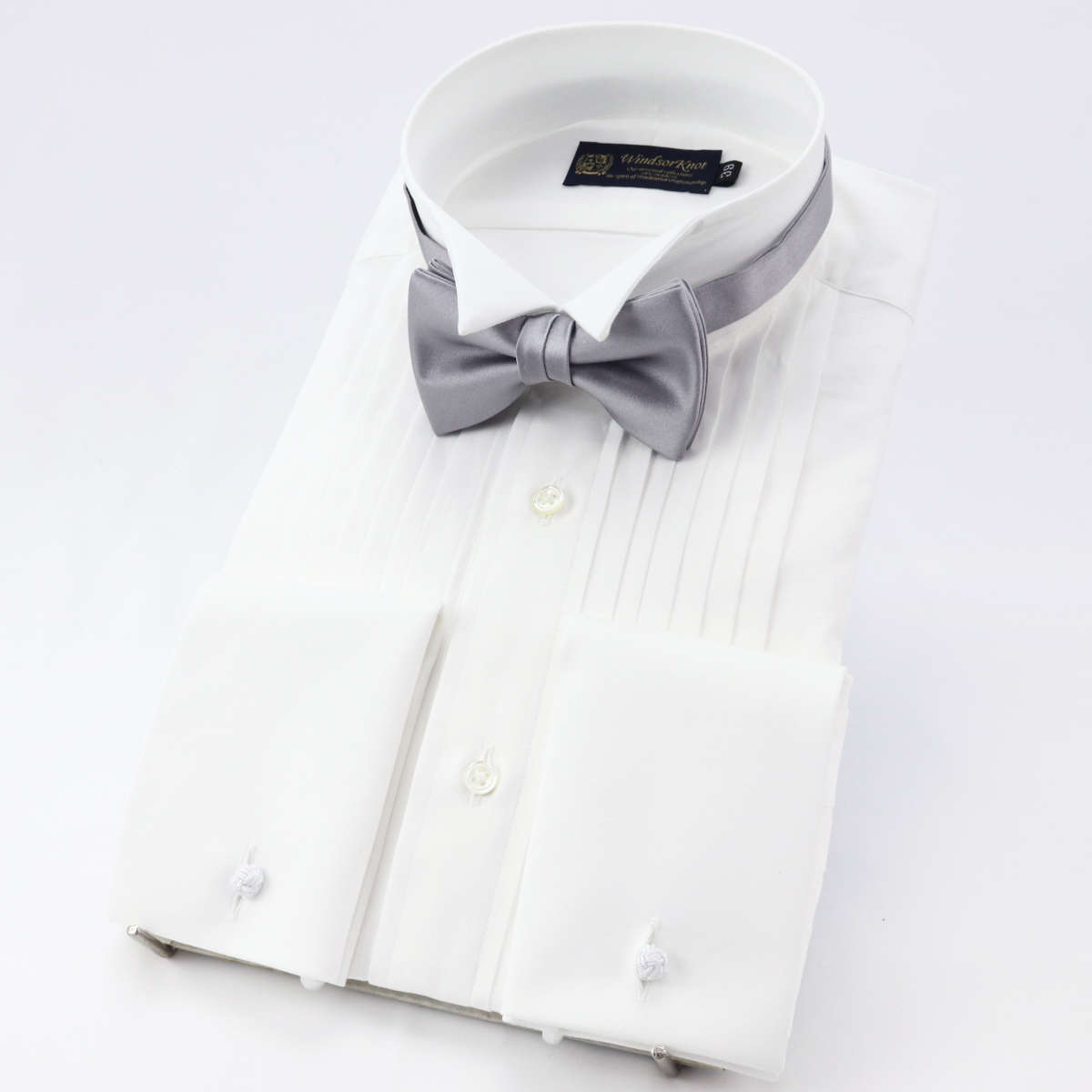 楽天市場】ウィンザーノット ワイシャツ ウィングカラー ホワイト無地