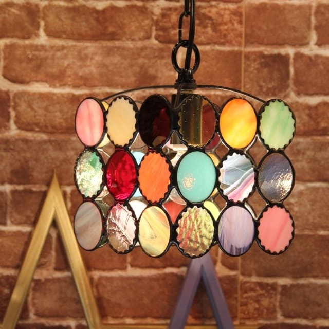 楽天市場】ステンドグラス ペンダントライト おしゃれ | CANDY