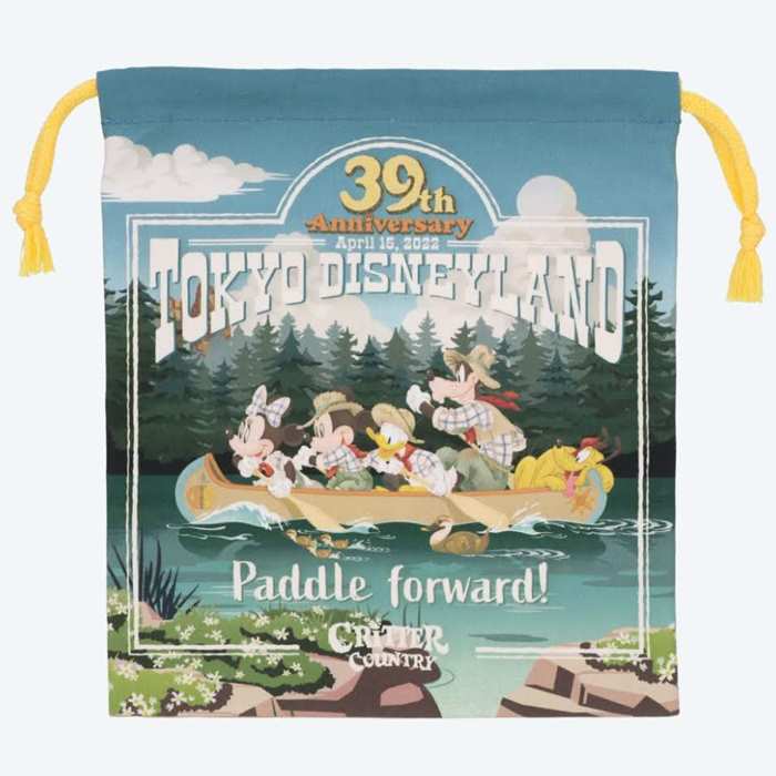 楽天市場】東京ディズニーランド ディズニー 通販 きんちゃく 39周年