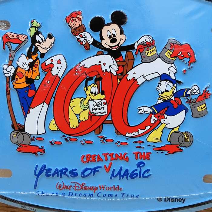 楽天市場】ウォルトディズニーワールドリゾート ミッキーマウス 100