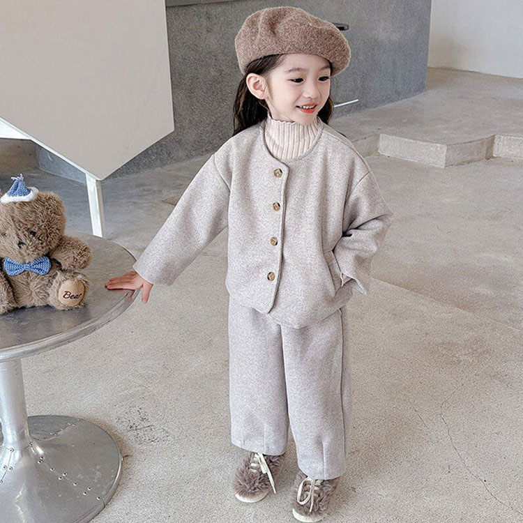 楽天市場】子供服 女の子 2点セット 上下セットアップ パンツスーツ