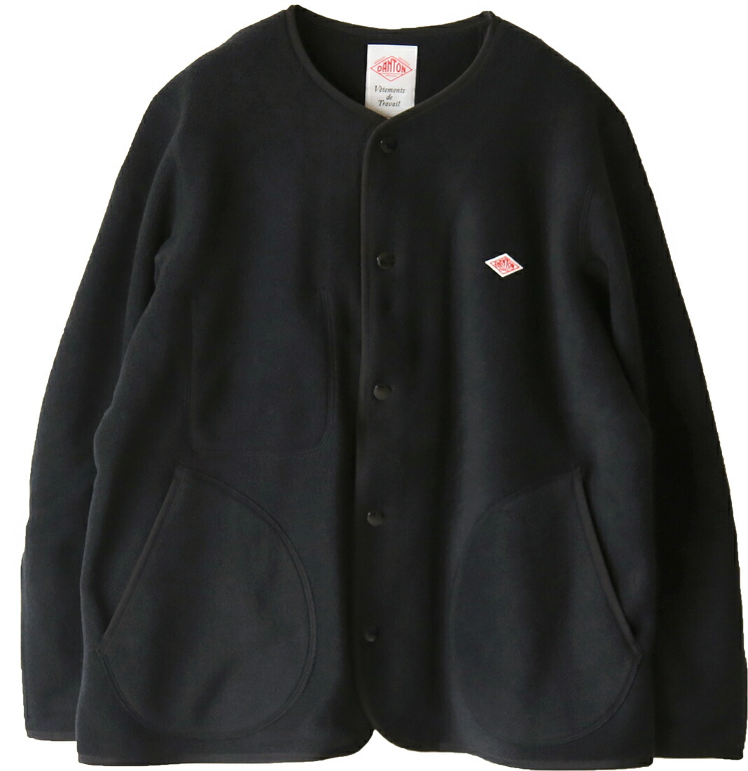 楽天市場】◇[JD-8911] DANTON(ダントン) フリース ノーカラー