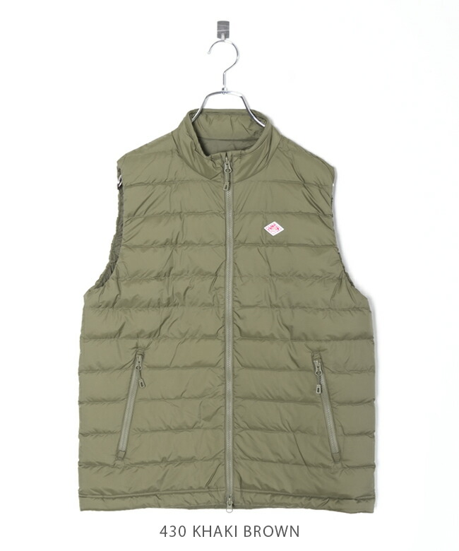 楽天市場】◇[DT-A0565NRP]DANTON(ダントン)MIDDLE DOWN ZIP VEST