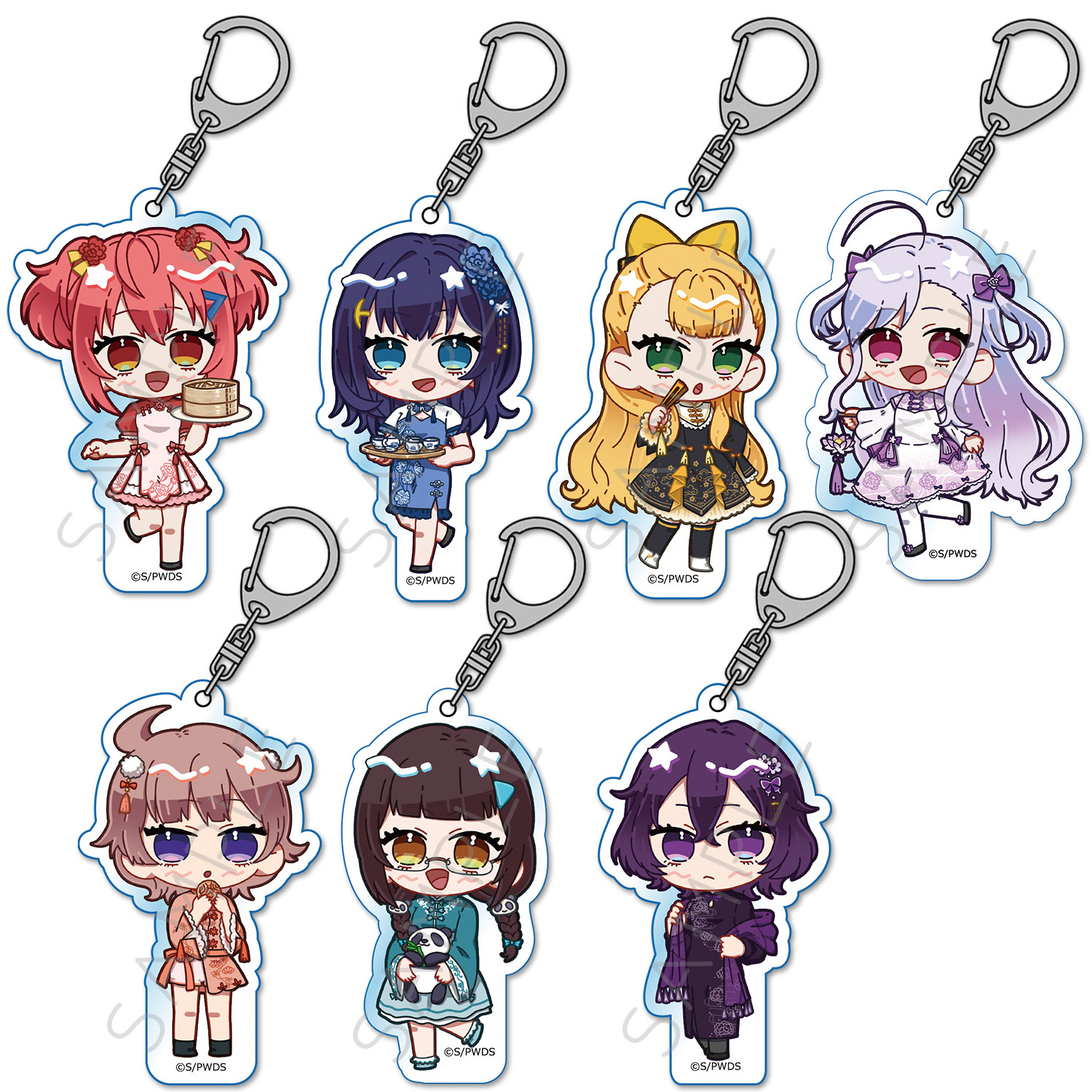 楽天市場】ワールドダイスター アクリルキーホルダー A(鳳 ここな) B