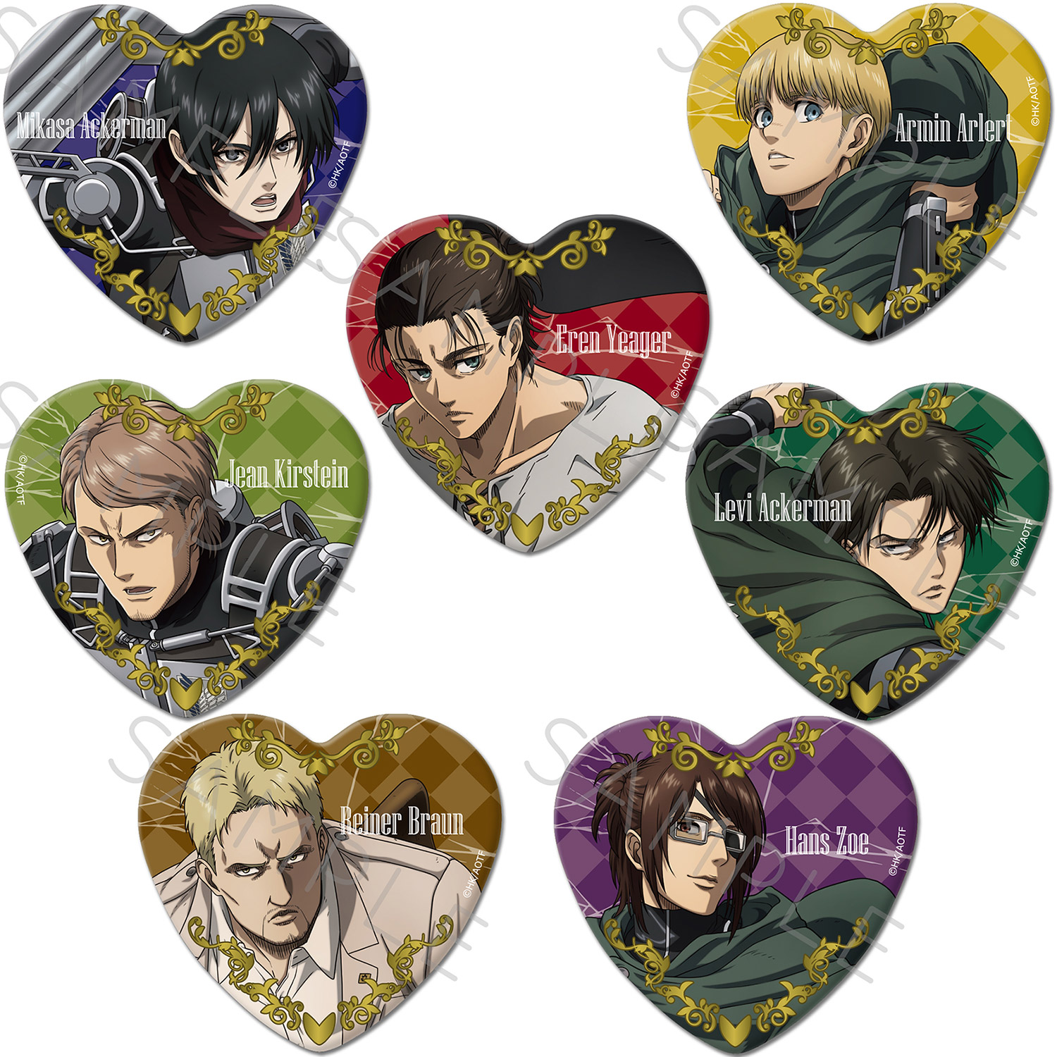 楽天市場】TVアニメ『進撃の巨人 The Final Season』第10弾 ハート型缶