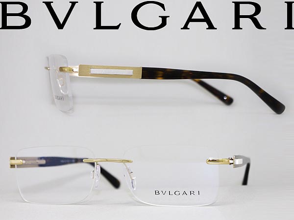 楽天市場】BVLGARI 眼鏡 縁無し/フチ無し ブルガリ ツーポイント型