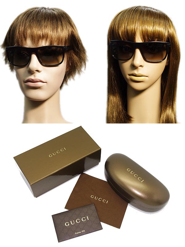 楽天市場】グッチ サングラス グラデーションブラウン GUCCI GUC-GG