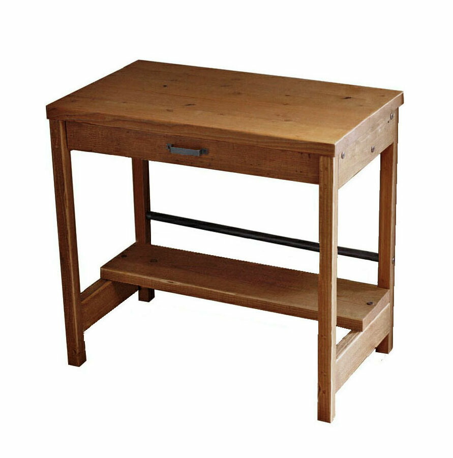 楽天市場】OLD ASHIBA（足場板古材） Sタイプデスク（机）（引き出し1