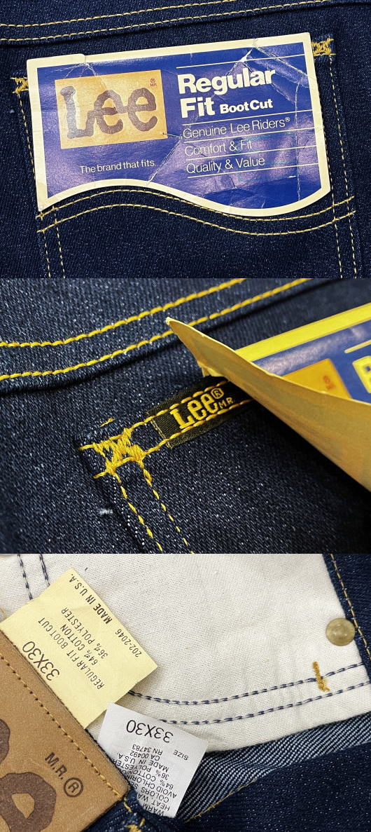 楽天市場】未使用 デッドストック LEE 200 Riders ブーツカット