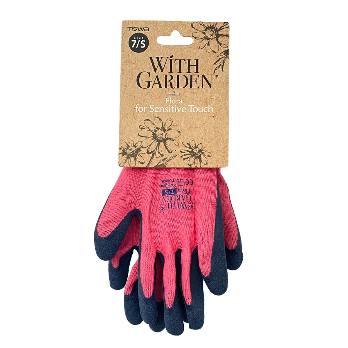 楽天市場】背抜き手袋 ウィズガーデン フローラ 天然ゴム ガーデニング