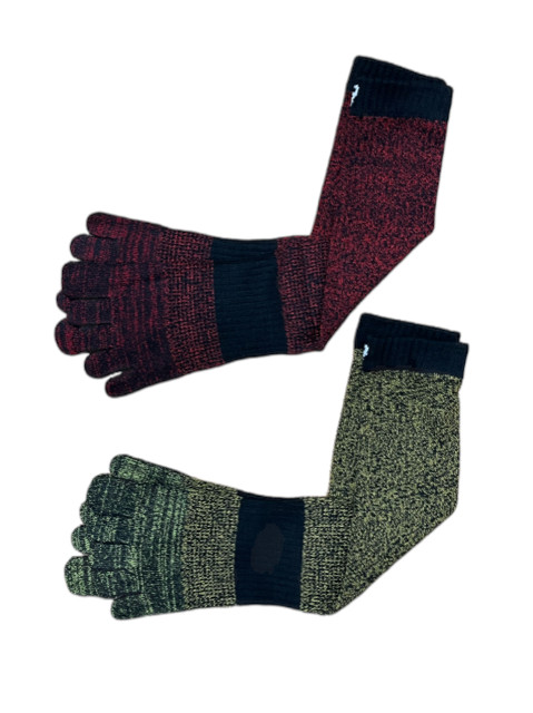 楽天市場】アシックス ソックス asics クルー丈 靴下 2足組 5本指